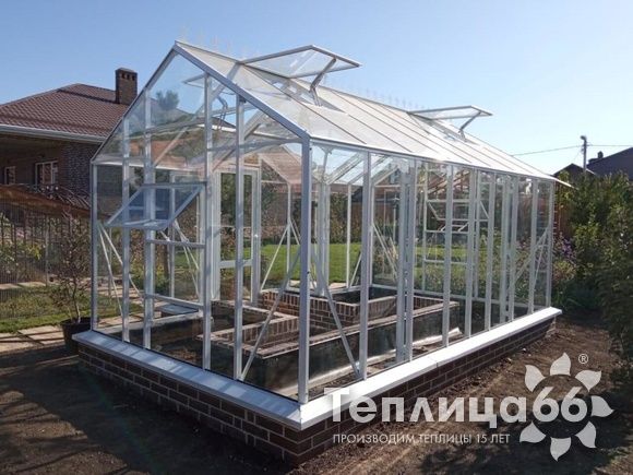 Краснодар. Теплица с мини-тамбуром.