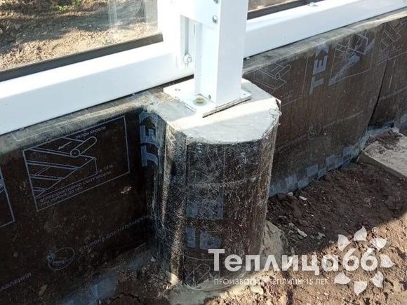 Краснодар. Теплица с мини-тамбуром.