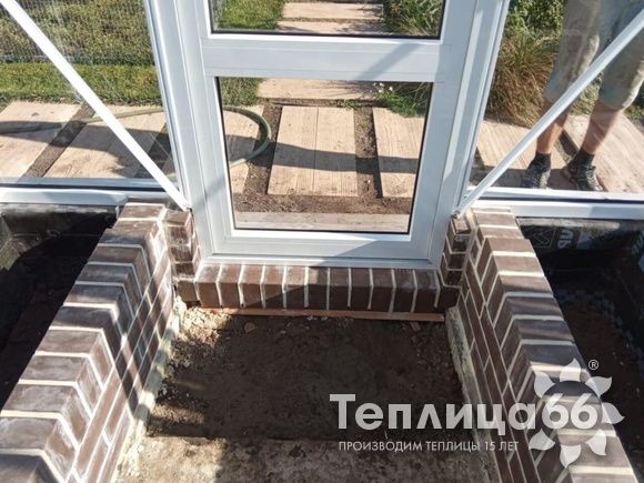 Краснодар. Теплица с мини-тамбуром.