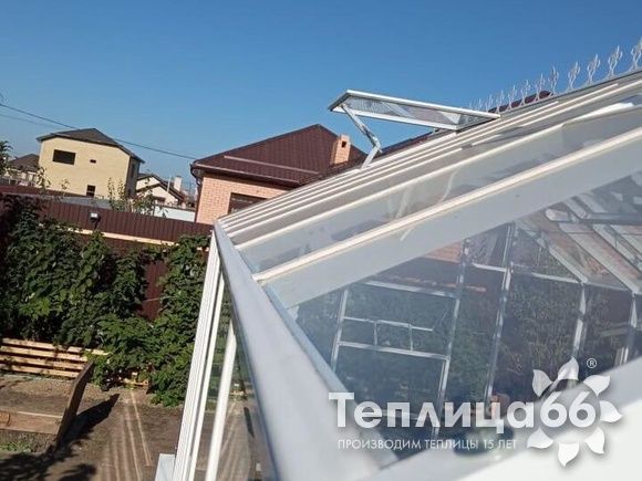 Краснодар. Теплица с мини-тамбуром.